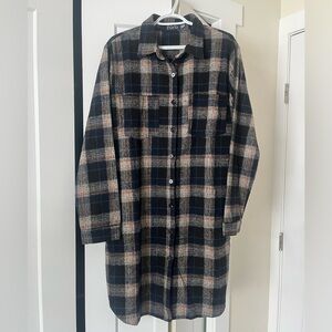 Orb Long Shacket NWOT